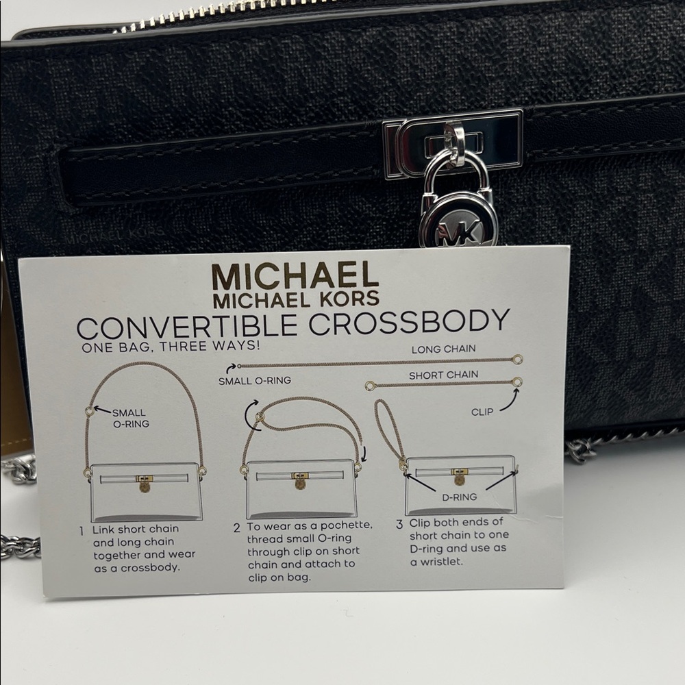 MICHAEL Michael Kors Hamilton Moderne Convertible Wallet/Crossbody Bag - Picture 11 of 14
